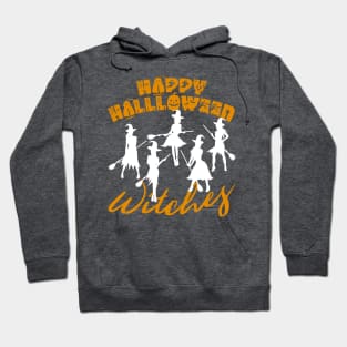 Happy Halloween Witches Hoodie